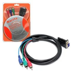 NARITA LST-205 Kablo Vga To 3 Rca 1.5 Metre (AVD-398)