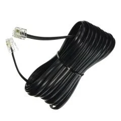 TELEFON HAT KABLOSU 10MT SİYAH (AVD-62)