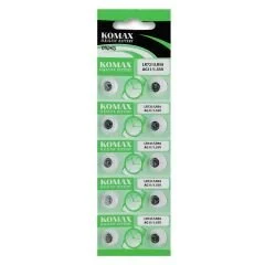 TIANQIU Pil Düğme Ag11 Lr721 1.5V 10Lu Paket