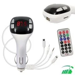 RDL-333 Fm Transmitter Usb Sd Çoklu Şarj Dijital Ekran (AVD-335)