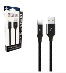 ESCOM METALICO Şarj Kablosu iphone 1 Metre (AVD-339-340)