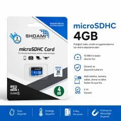 SHOAMİ Hafıza Kartı Micro Sd 4GB Class6