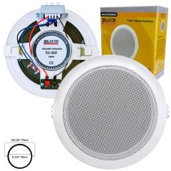 POLAXTOR Alçıpan Tavan Hoparlör 13cm 10 Watt Trafolu Beyaz