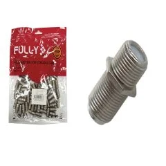 F Konnektör Ara Dişi Dişi E-321(100'lü paket) (E-19)