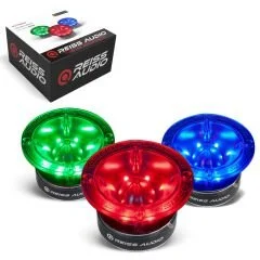 REISS AUDIO RS-TA92LD Tweeter Bullet 12cm 600 Watt Rgb Ledli 1 Adet