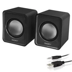 SES SİSTEMİ PC 1+1 USB 3.5MM JACK SNOPY SN-66