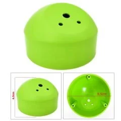 EGB Tweeter Dome Kabin Yuvası 10cm Tabansız Yeşil 2 Adet