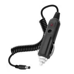 Araç Çakmak Fişi Kablolu 5.5X2.5mm Spiral 12V 2A (AVD-140 / AVD-52 / AVD-51 )