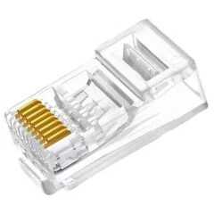 GABBLE GAB-RJ456 CAT6 RJ45 KONNEKTÖR 100LÜ DELİKSİZ (AVD-13)