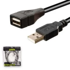GABBLE GAB-UK03 USB UZATMA KABLOSU 3MT (AVD-384)