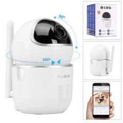 S-LİNK SL-EG15 Ip Smart Akıllı Güvenlik Kamerası 1mp 3.6mm