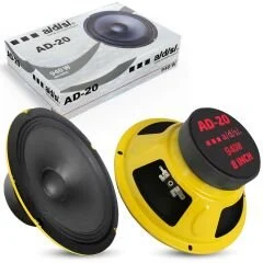 ADS AD-20 Oto Hoparlör 20cm 900 Watt Kapaklı 2 Adet