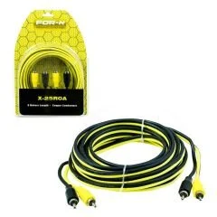 FOR-X X-25RCA ANFİ KABLOSU 2RCA 2RCA 5MT BAKIR