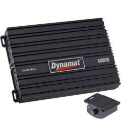 DYNAMAT RK-80.4 Oto Anfi Stereo 5000 Watt 4 Kanal Bass Kontrol