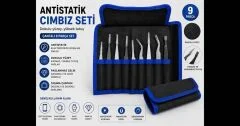 9 LU ANTİ SİTATİK CIMBIZ SETİ WL0022