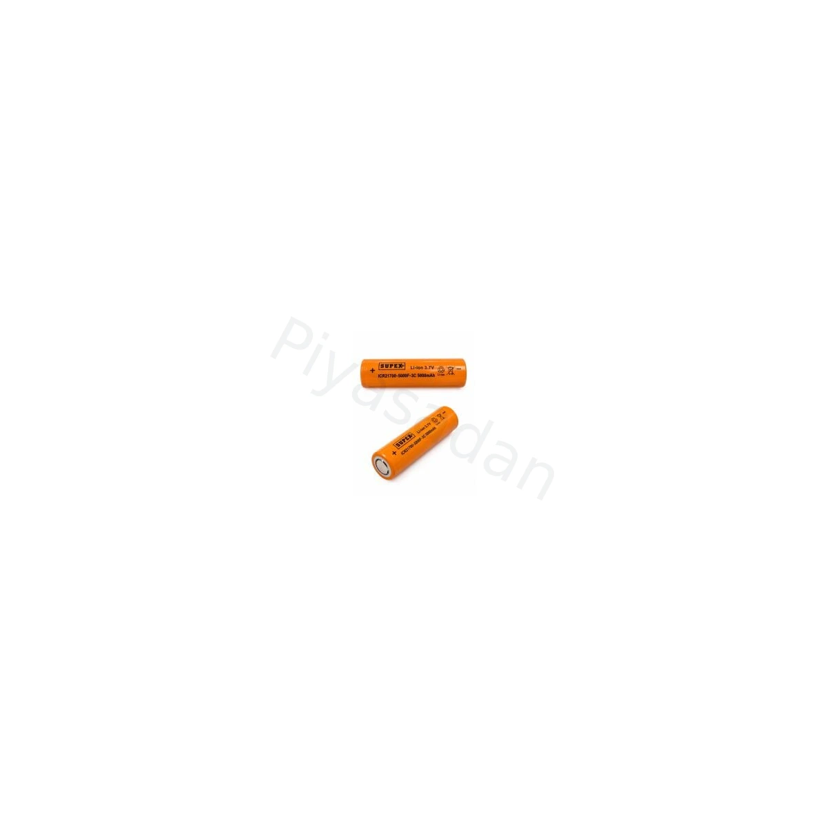 Pil SUPEX ICR21700 5000MA 3.7 3C LİTYUM İON